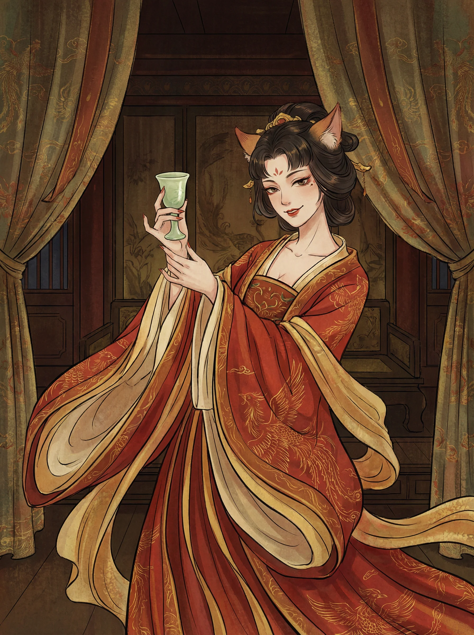 妲己 - 百合情事啄木鸟 封神榜截教动漫角色